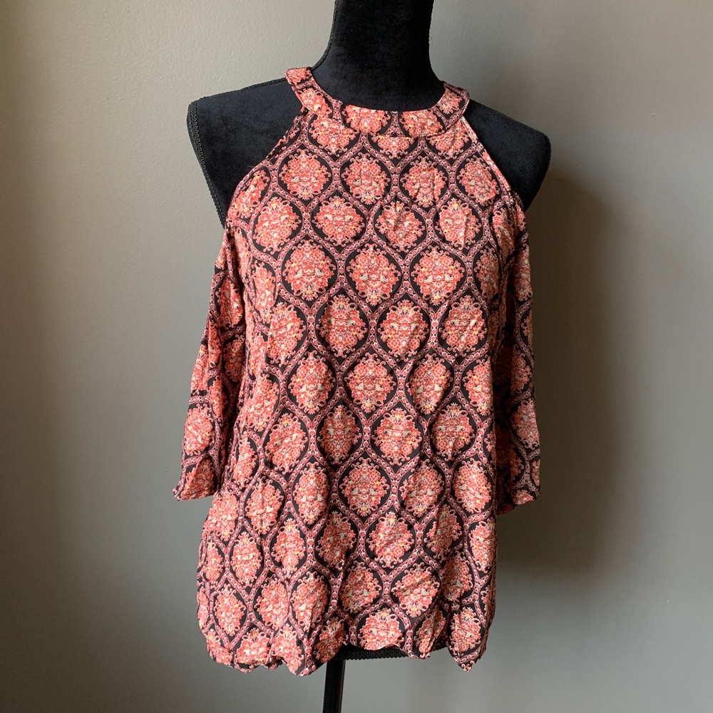 Open Shoulder Blouse